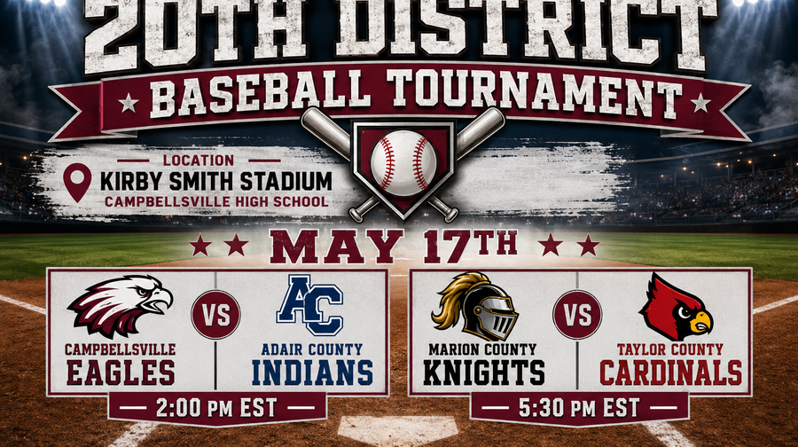 CHS Will Host 20th District Baseball Tournament
